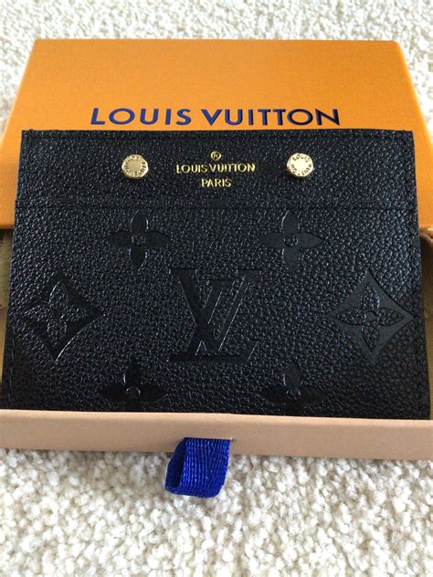 louis vuitton 2004 card holder|louis vuitton empreinte card holder.